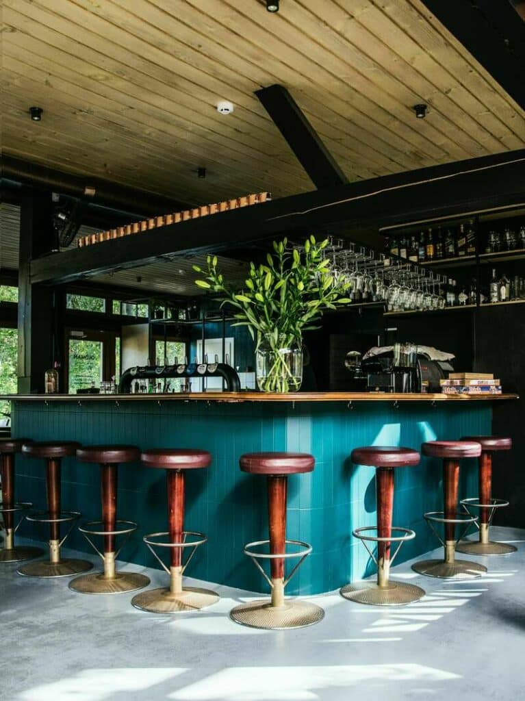 Photo d'un bar